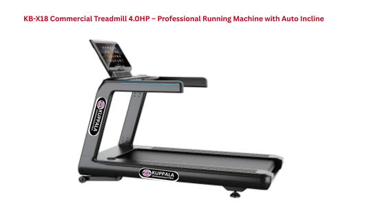 KB-X18 Commercial Treadmill 4.0HP – Power, Comfort & Durability