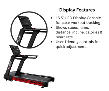 KB-X11 Commercial Treadmill – 4.0 HP Heavy-Duty Gym Equipment