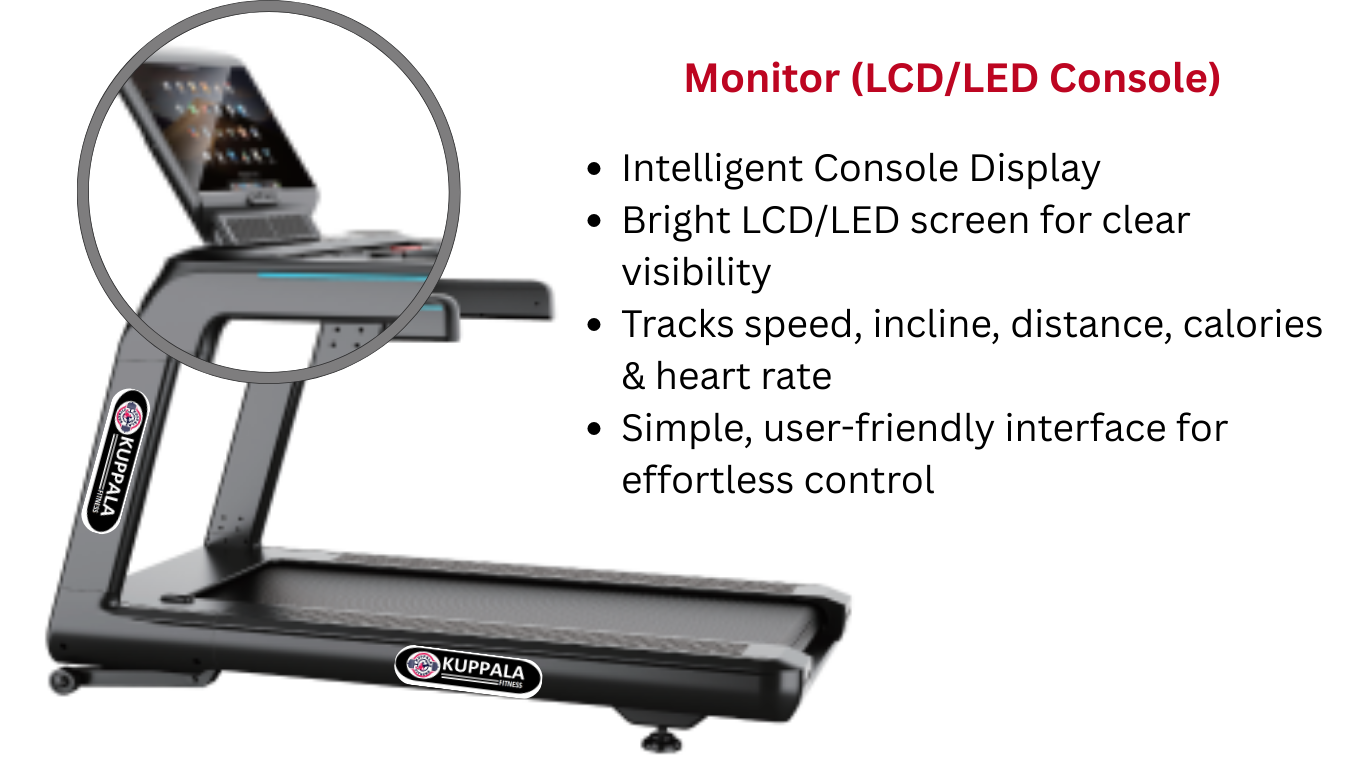 KB-X18 Commercial Treadmill 4.0HP – Power, Comfort & Durability