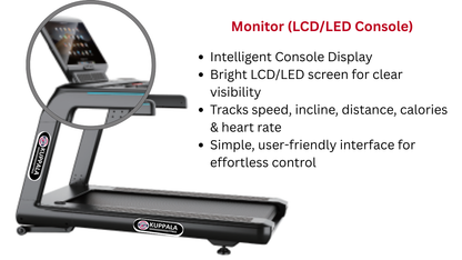 KB-X18 Commercial Treadmill 4.0HP – Power, Comfort & Durability