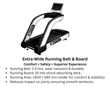 KB-X10 Commercial Treadmill – Premium Heavy-Duty Fitness Equipment