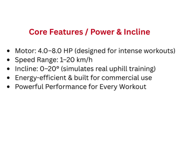 KB-X2 Commercial Treadmill with Touchscreen & 20° Incline – Kuppala Fitness