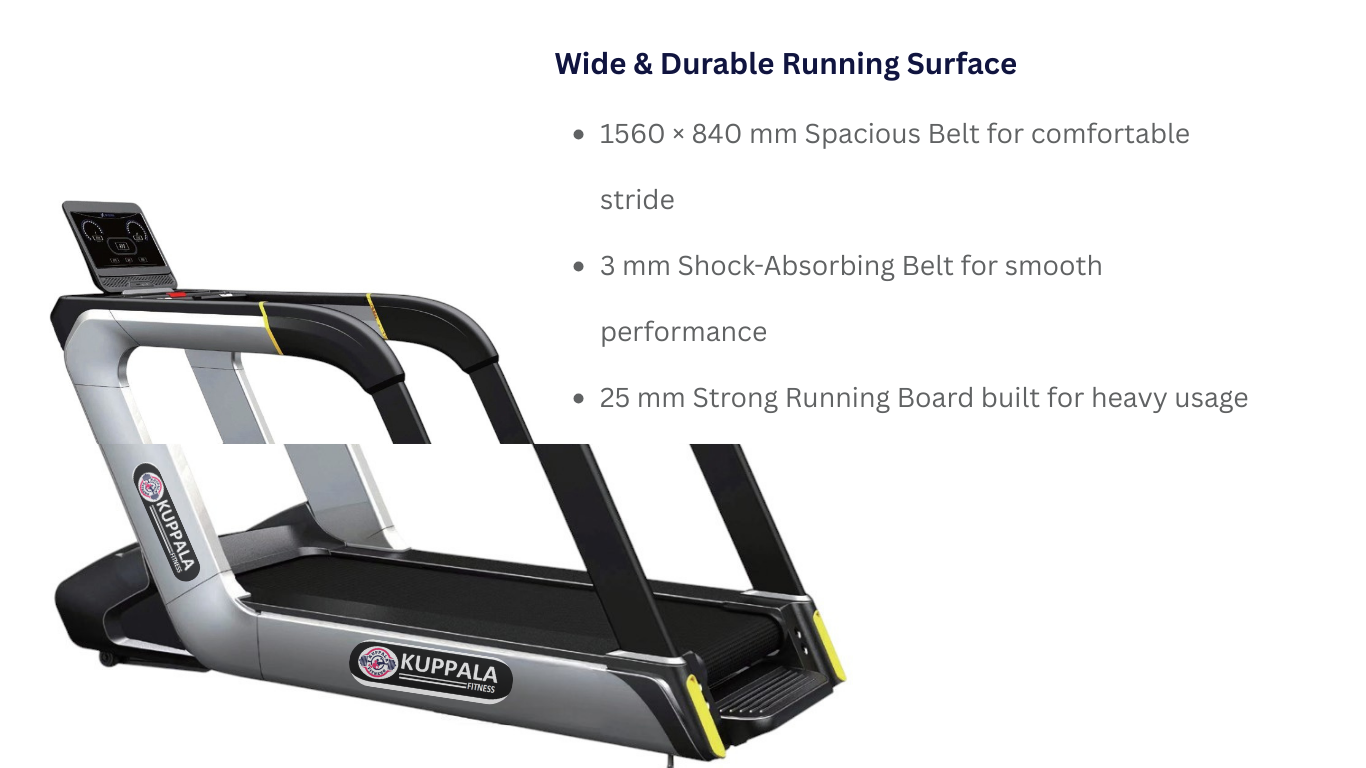 KB-X8 Premium Commercial Treadmill
