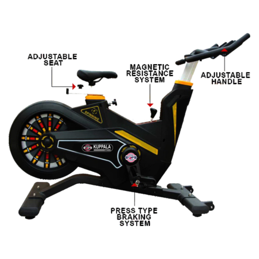 KB-SB-X07 Gear Lever Spinning Bike