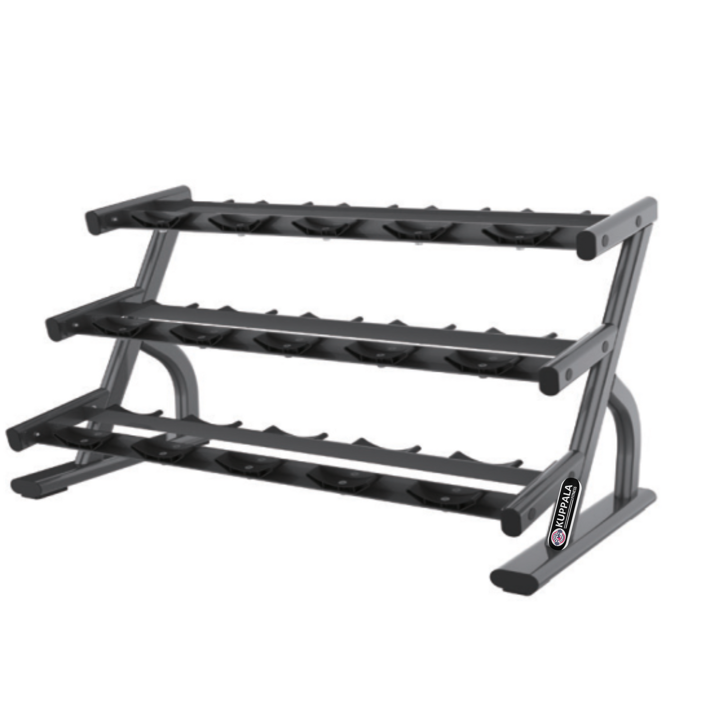 KB-L1067 – Dumbbell Rack (15 Pairs)